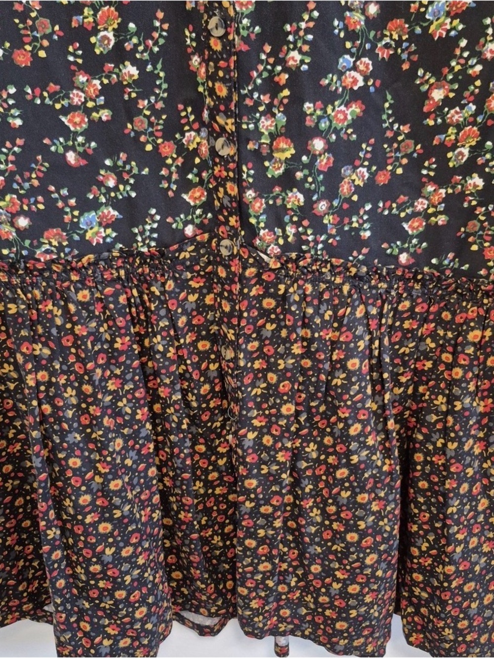Floral V-Neck shift dress Maeve by Anthropologie - Picture 5 of 9